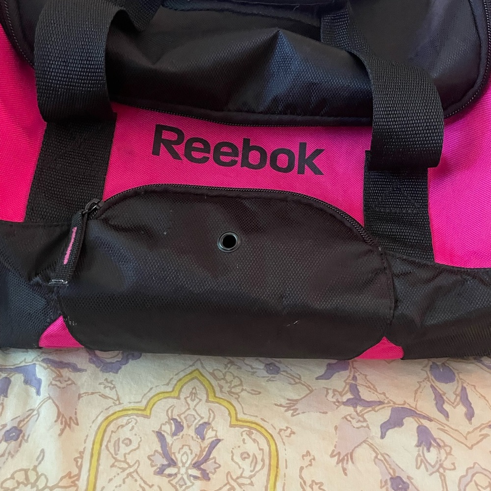 Reebok Pink and Black Duffel Bag - Picture 3 of 12